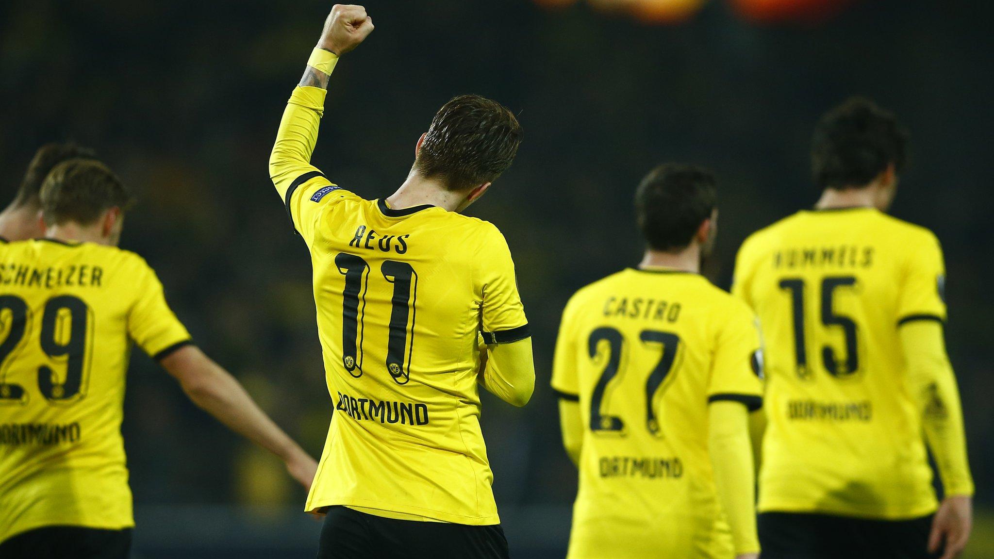 Borussia Dortmund celebrate