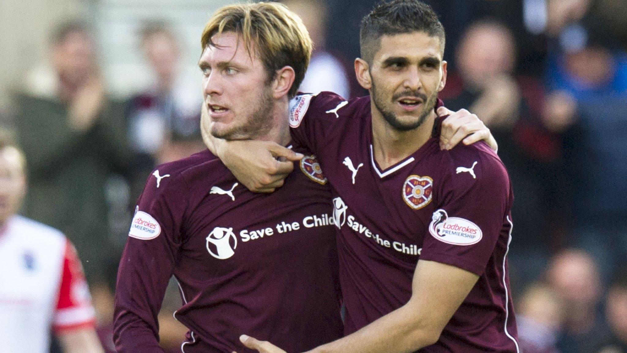 Hearts beat Ross County at Tynecastle