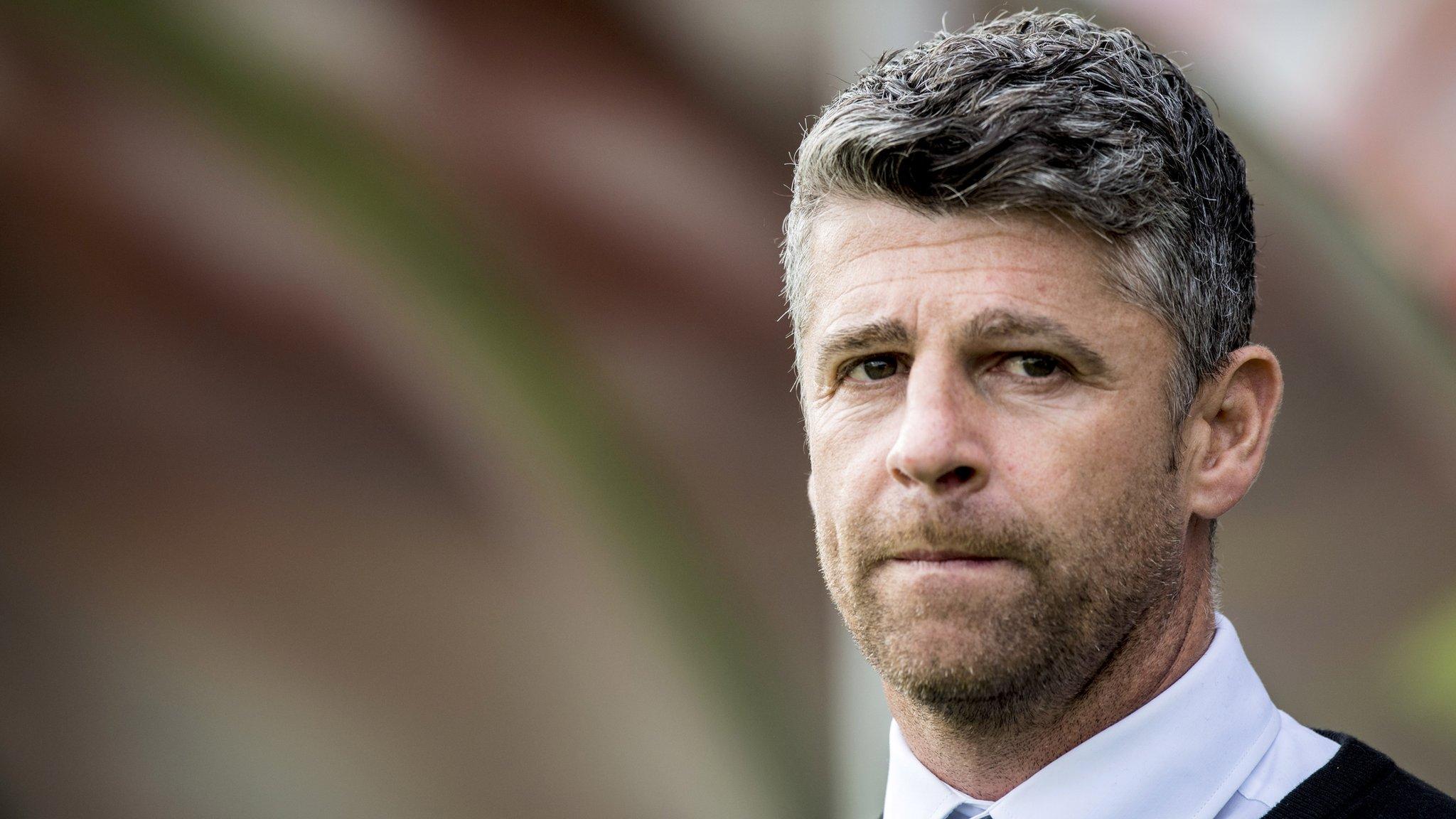 Motherwell manager Stephen Robinson