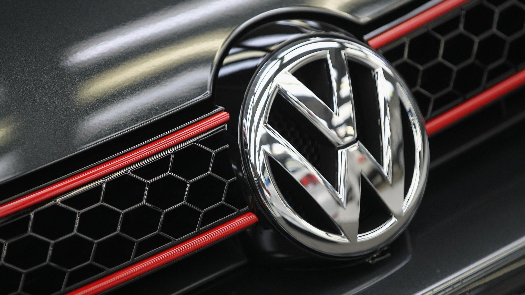 VW badge