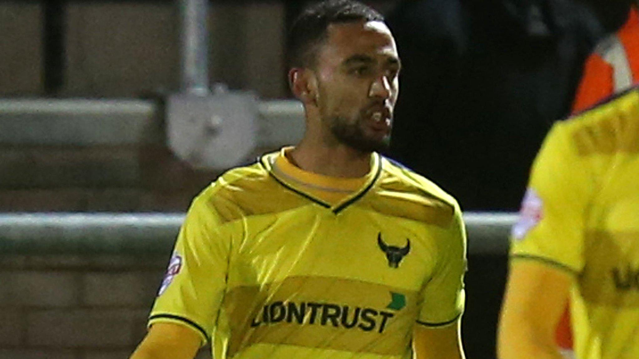 Oxford United midfielder Kemar Roofe