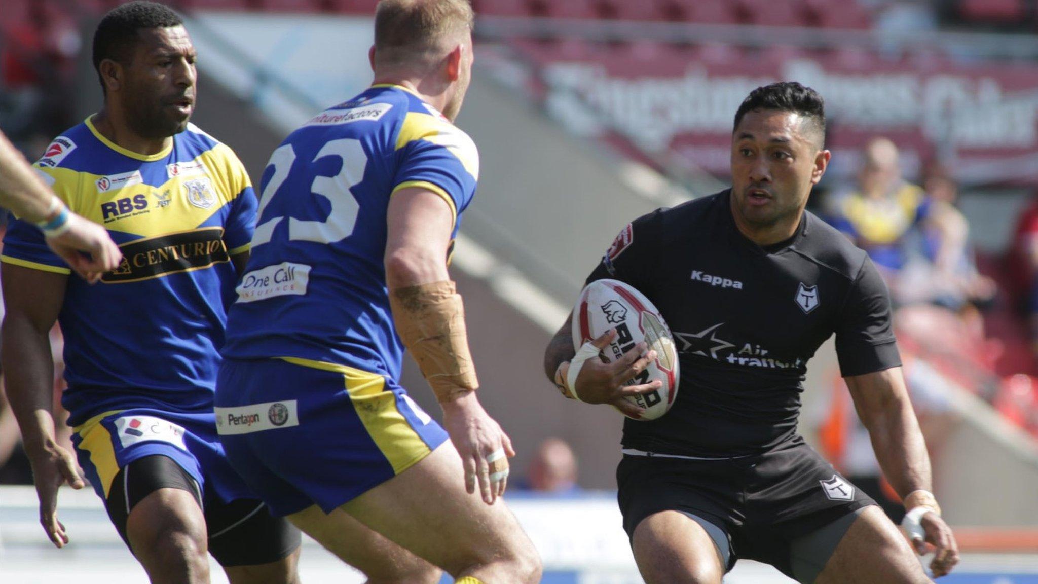 Toronto Wolfpack's Quentin Laulu-Togaga'e