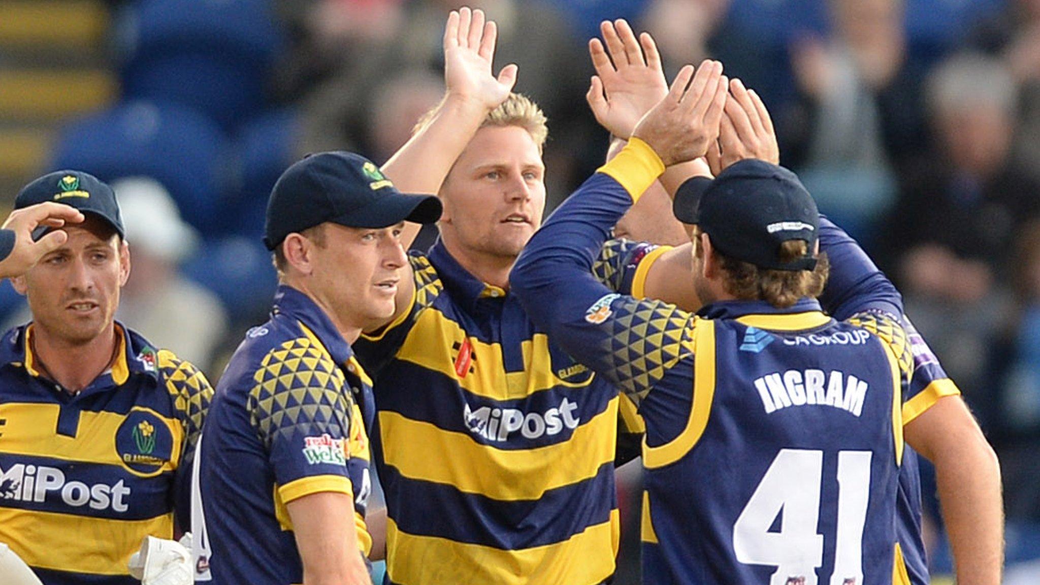 Glamorgan celebrate