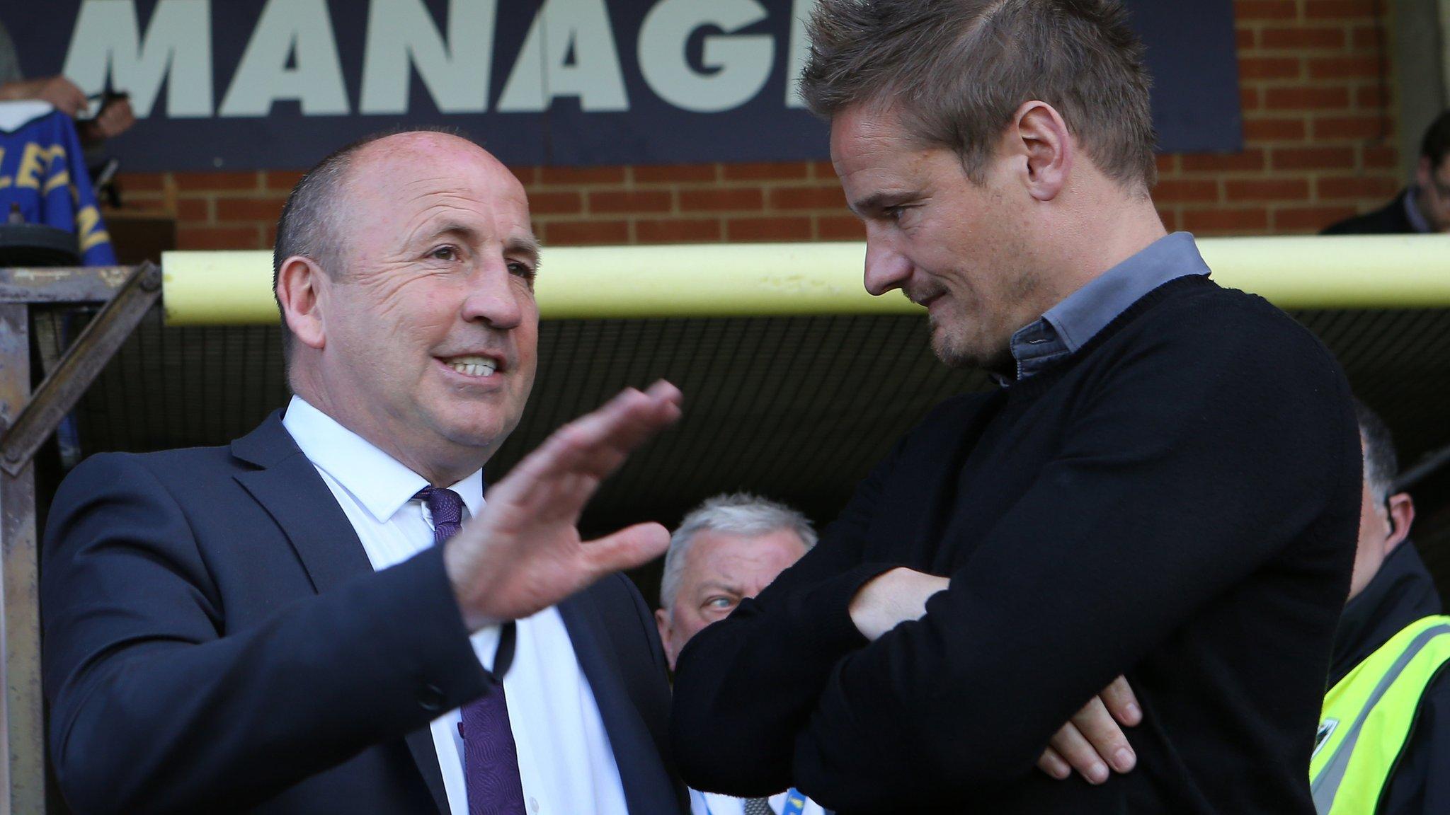 John Coleman and Neal Ardley