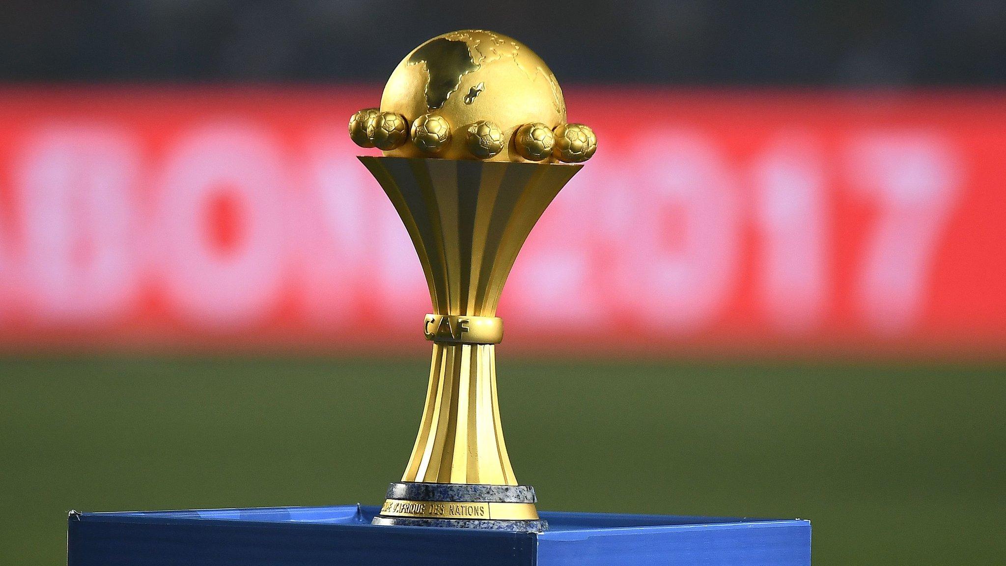 The Africa Cup of Nations trophy