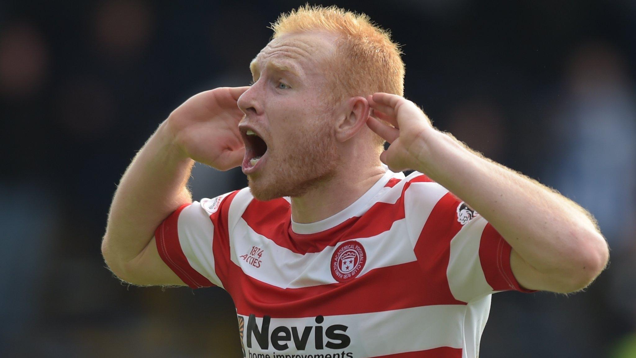 Accies defender Ziggy Gordon