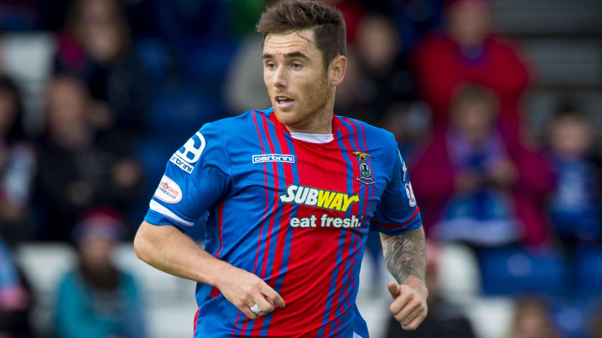 Inverness midfielder Greg Tansey