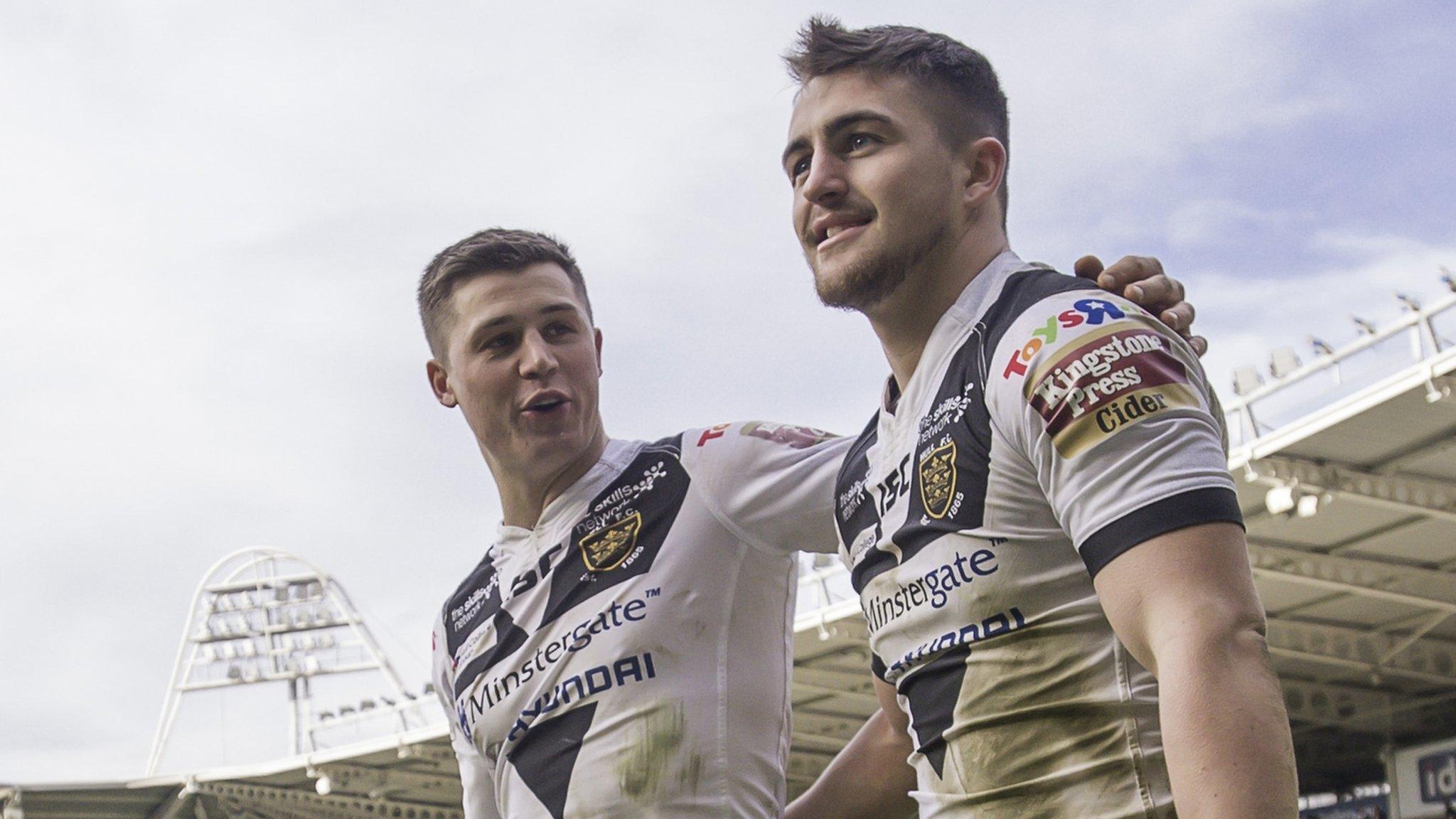 Jamie Shaul and Curtis Naughton