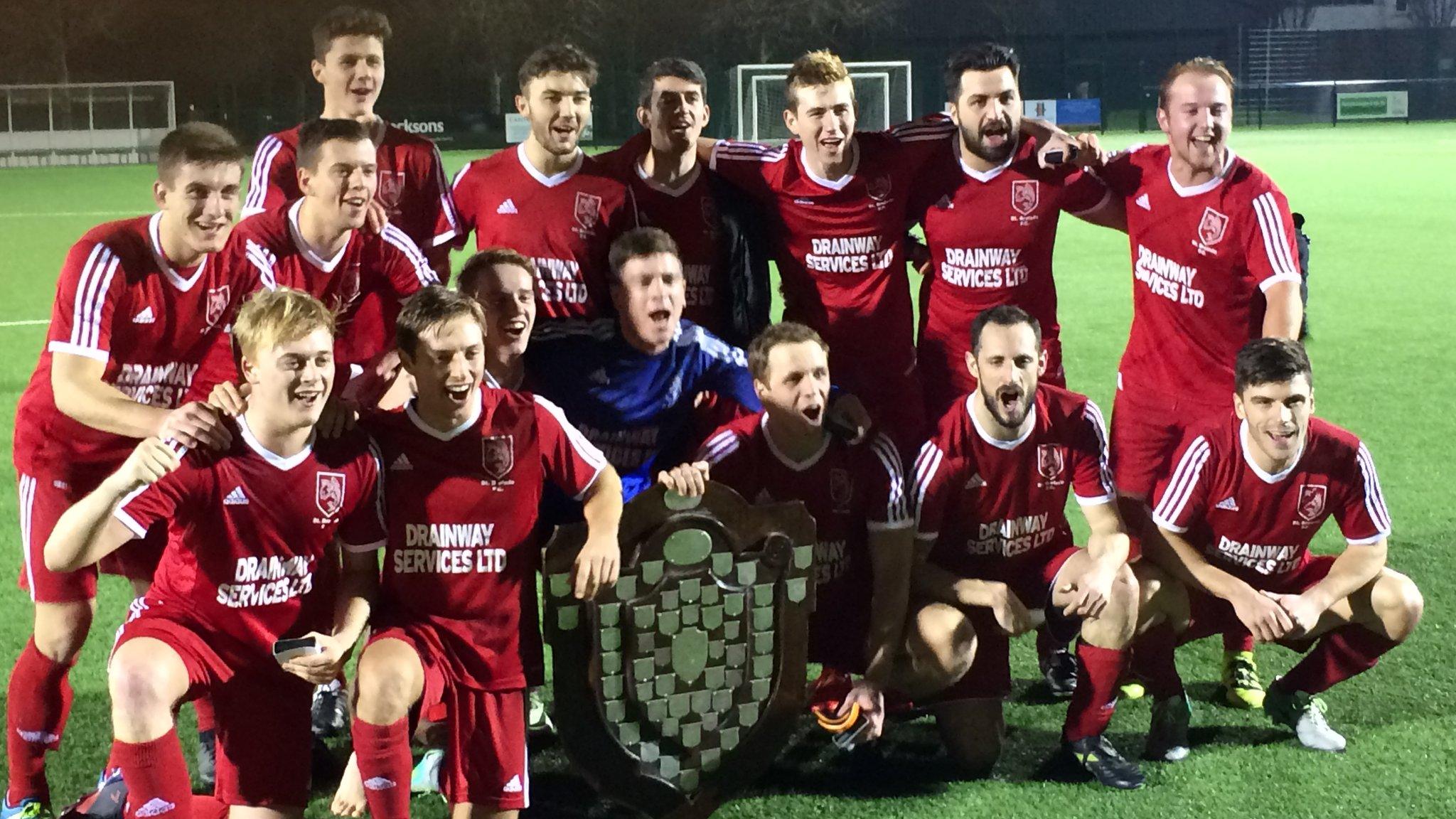 St Brelade win 2017 Trinity Shield