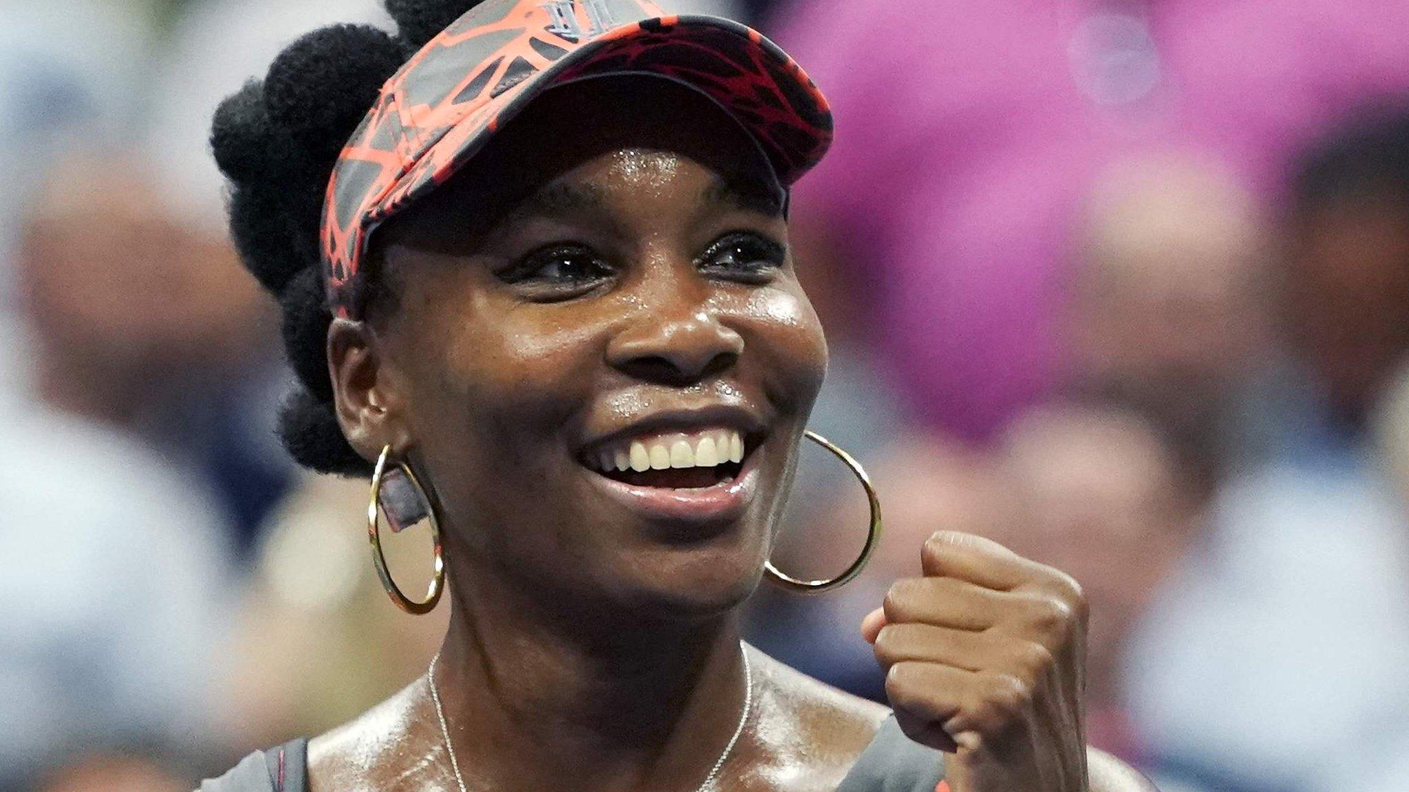 Venus Williams of the United States