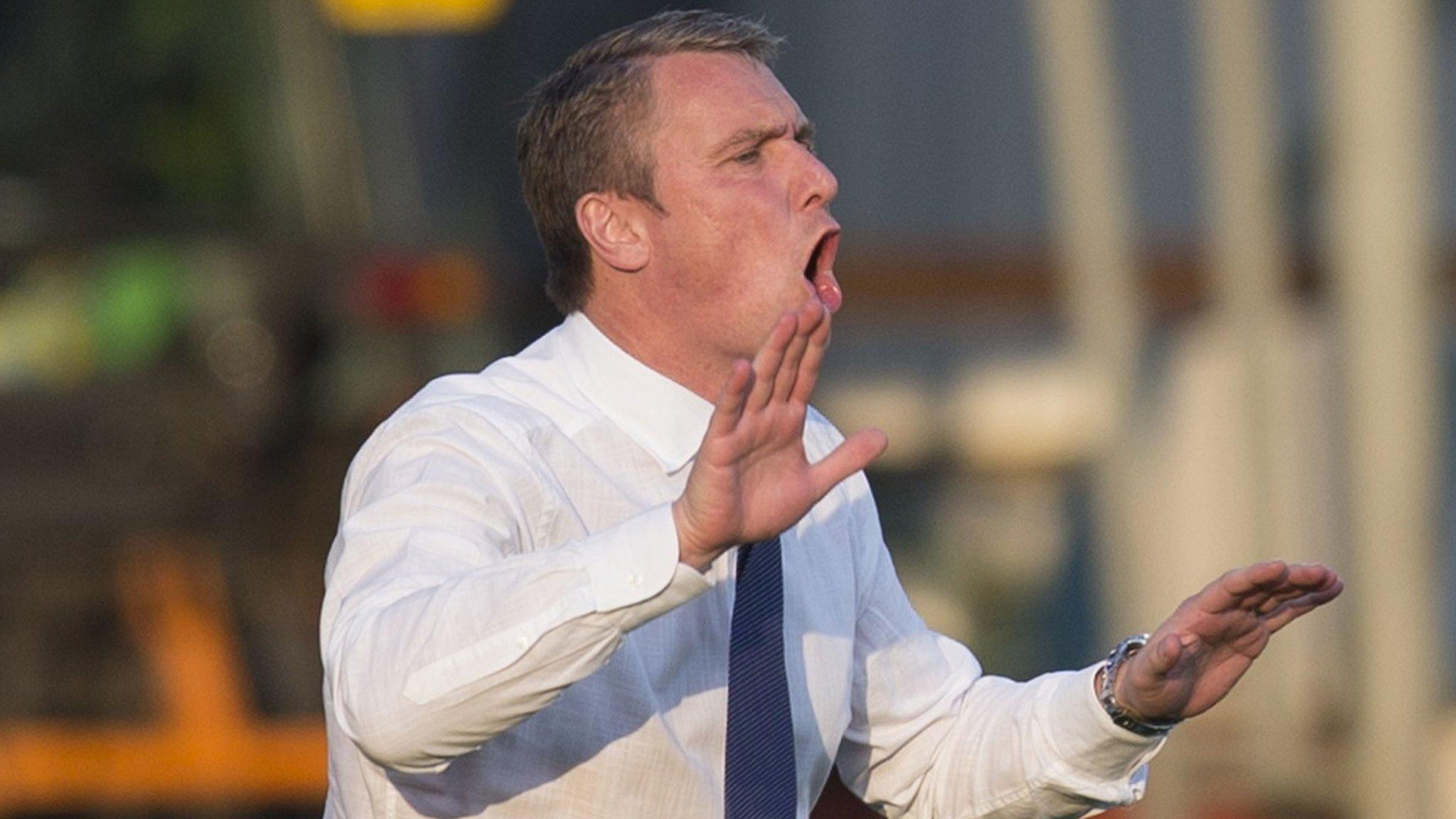 Kilmarnock manager Lee Clark