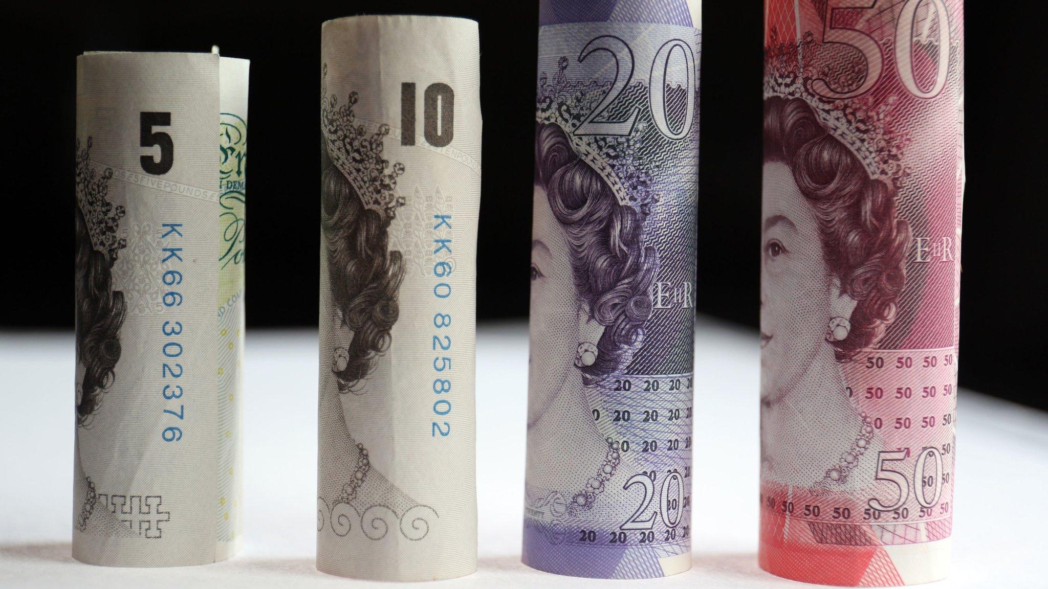 Series of Pound Sterling notes