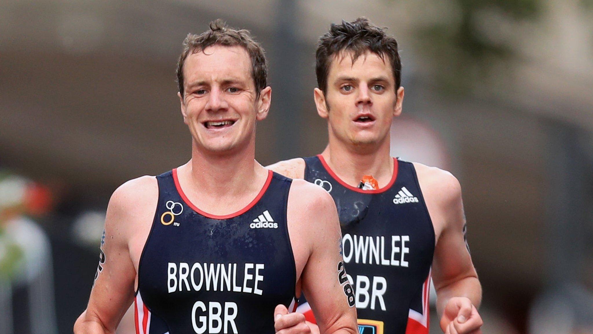 Alistair and Jonny Brownlee