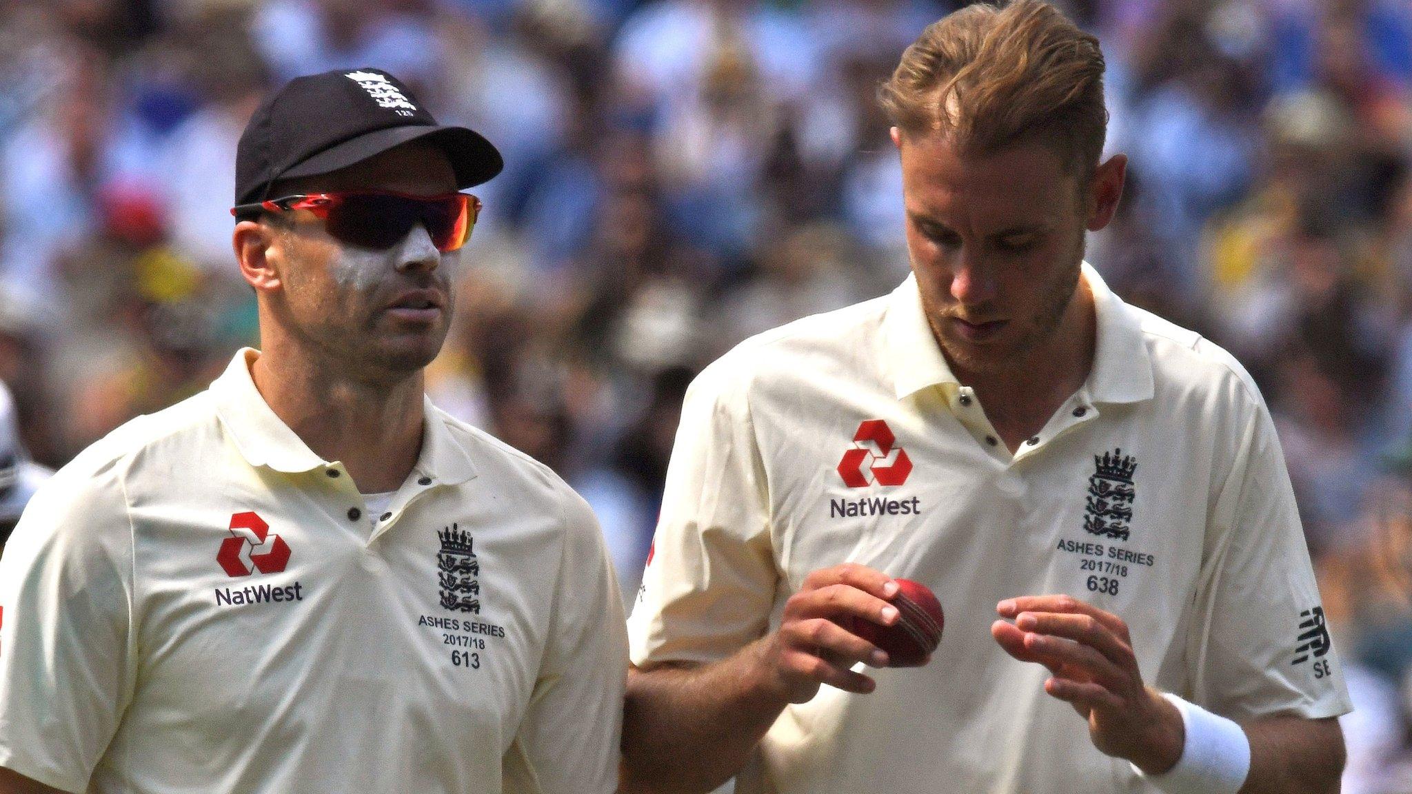 James Anderson and Stuart Broad