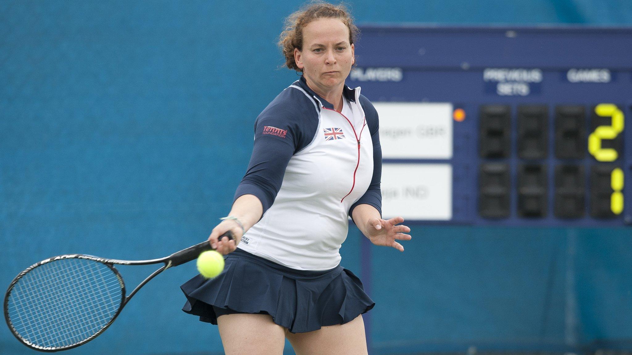 Valerie Copenhagen, Team GB deaf tennis player