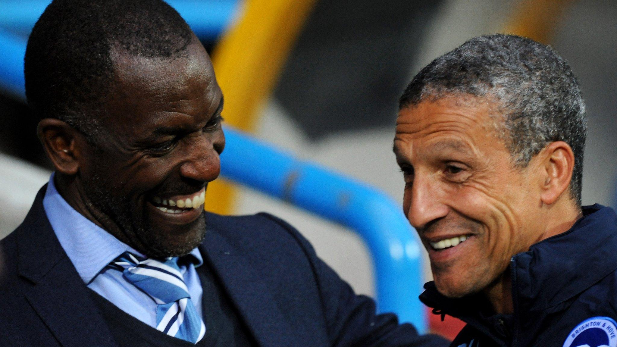 Chris Powell and Chris Hughton