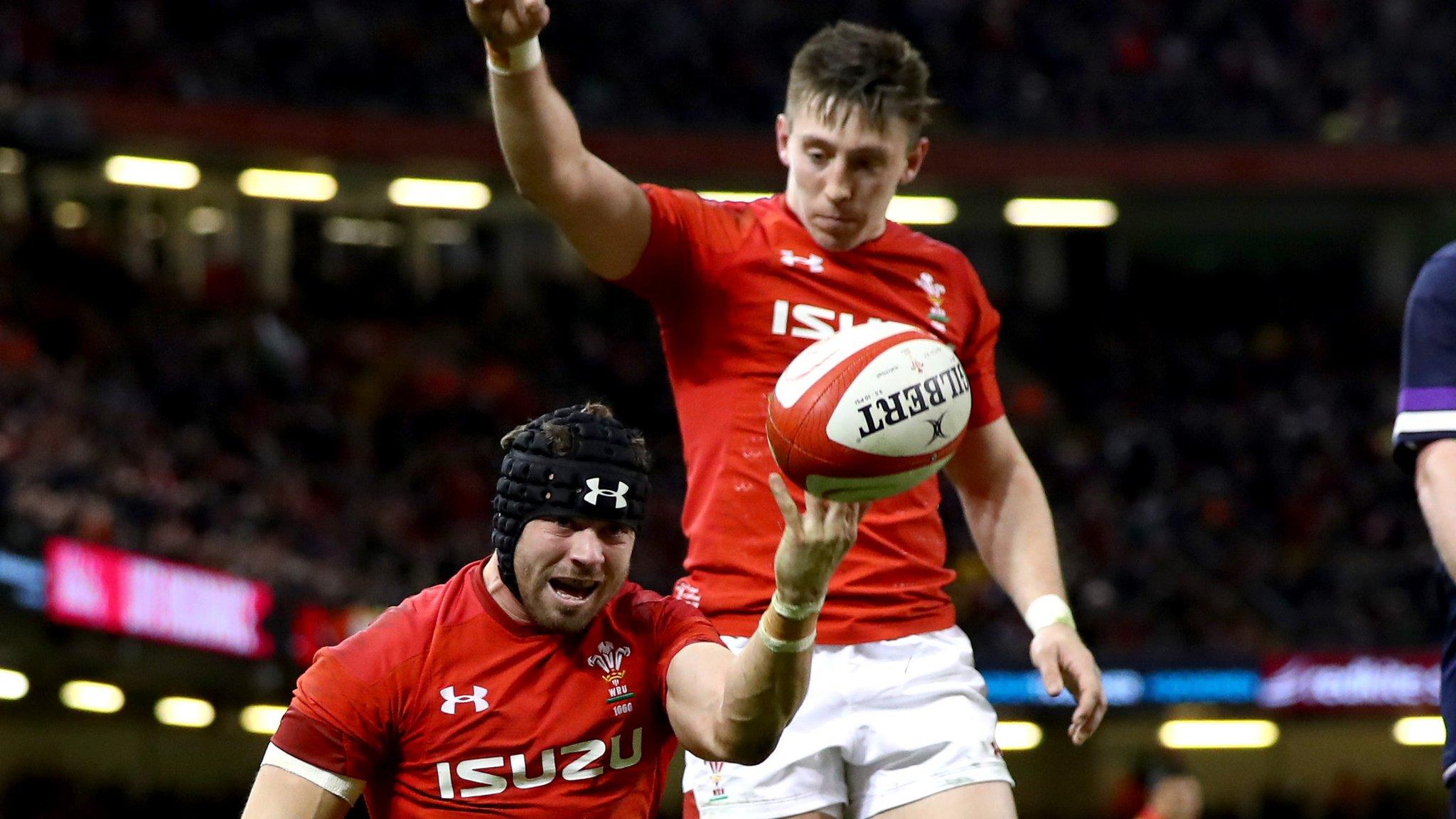 Wales celebrate