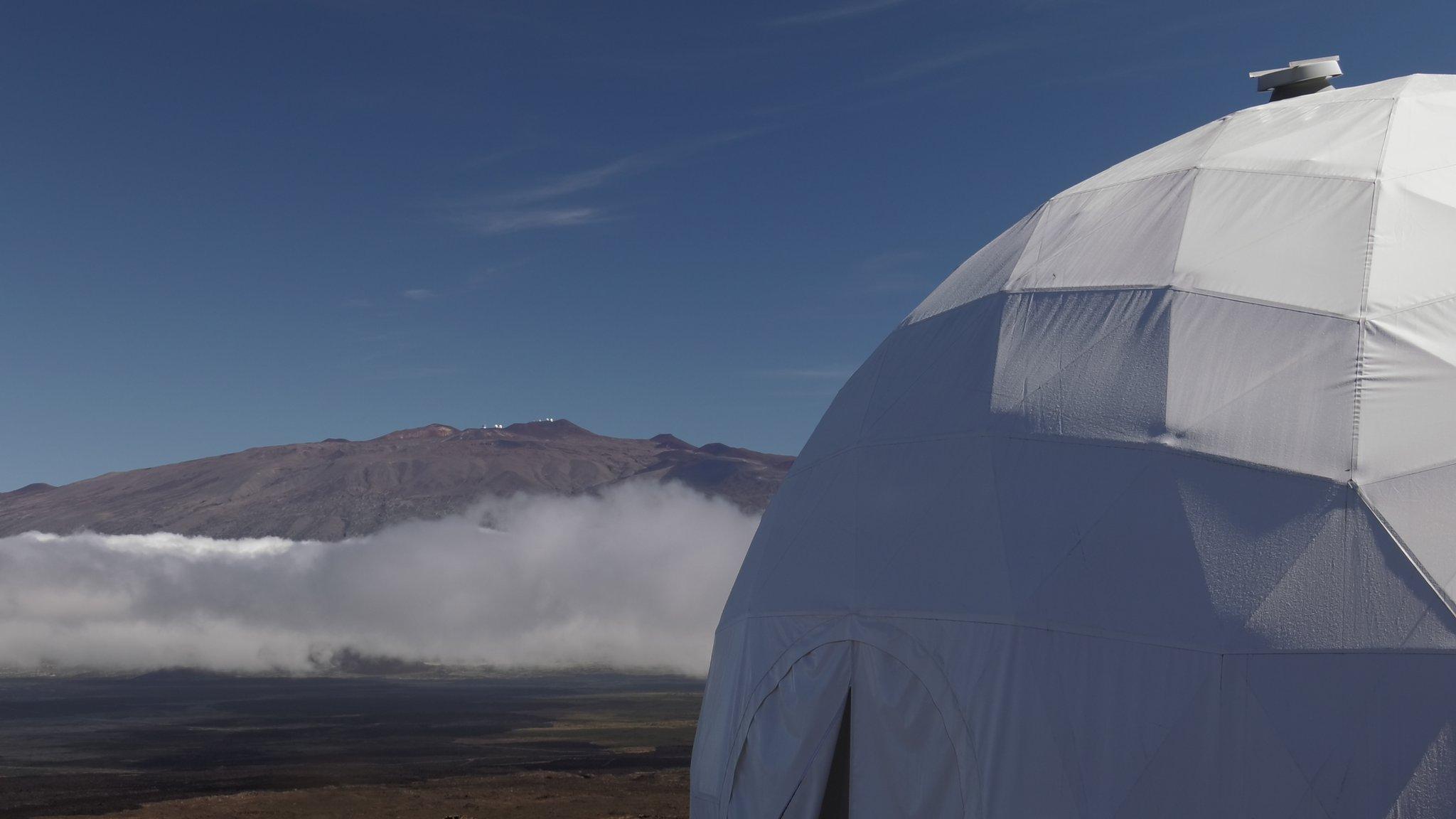 HI-SEAS dome in Hawaii