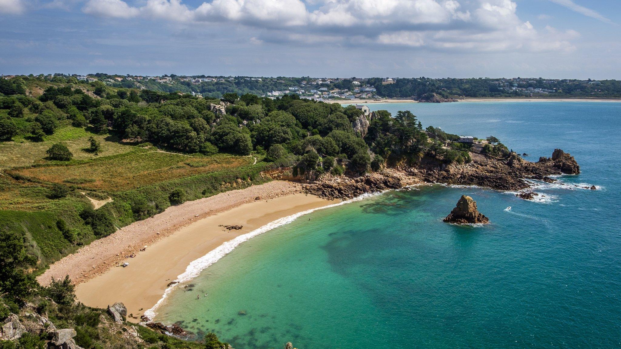 Beauport Beach, St Aubin, Jersey, Channel Islands