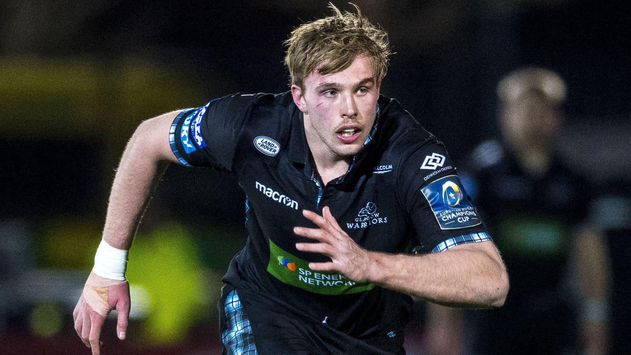 Scotland and Glasgow Warriors lock Jonny Gray