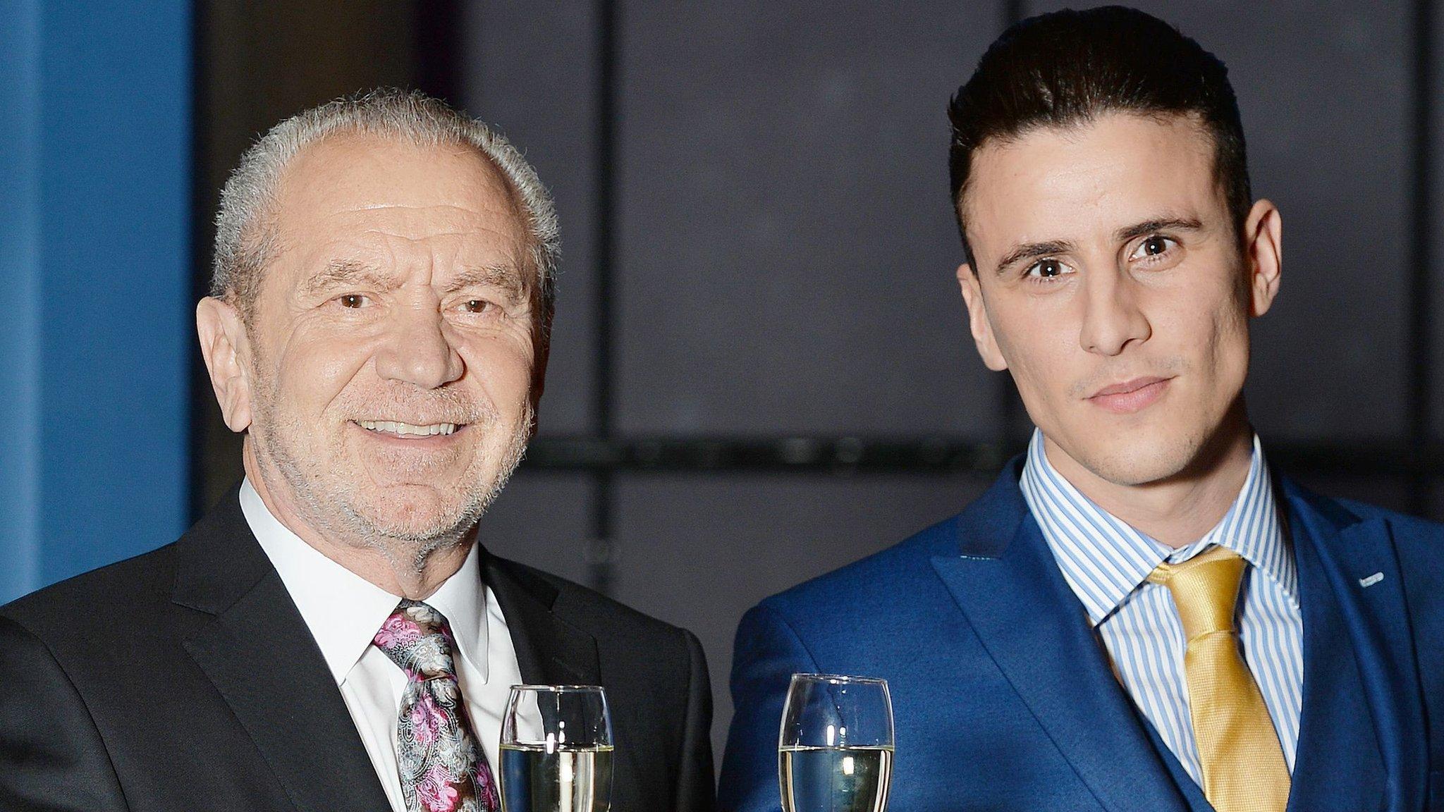 Lord Sugar and Joseph Valente