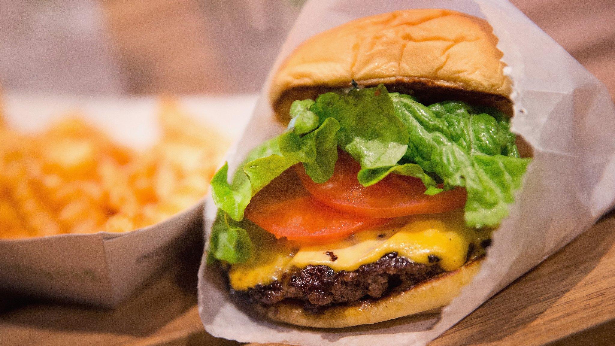 Shake Shack burger