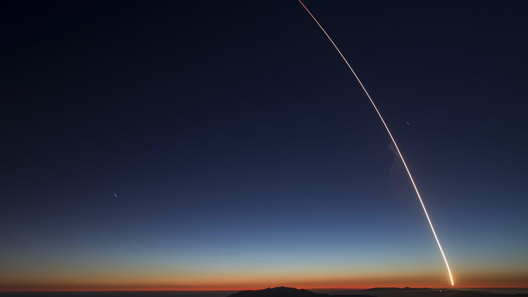 Falcon 9 launch in California