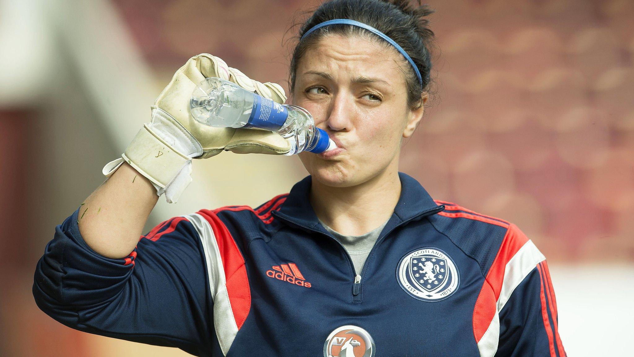 Scotland goalkeeper Gemma Fay