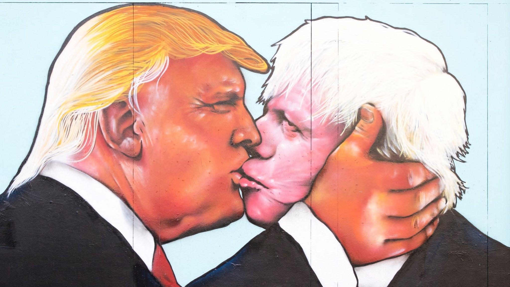 Donald Trump and Boris Johnson