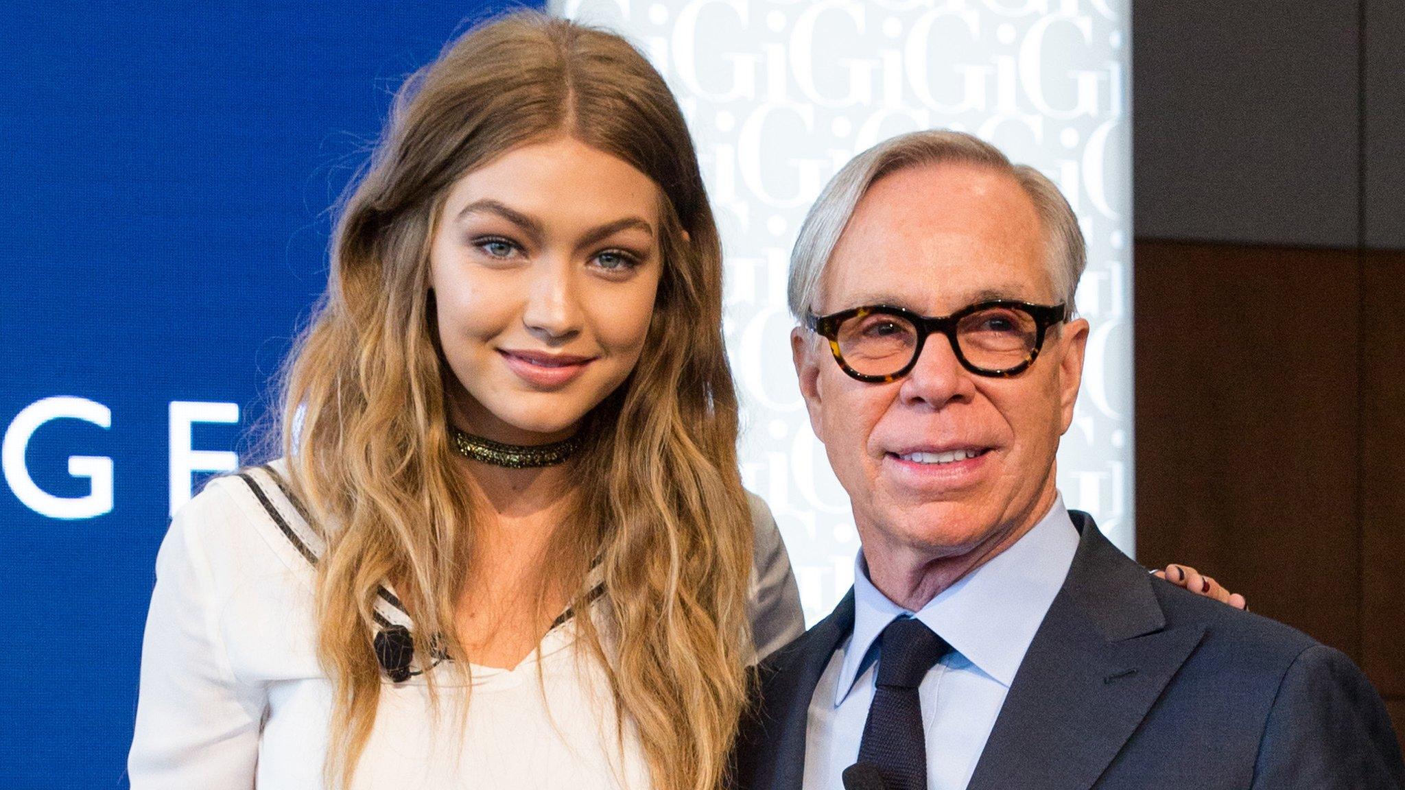 Gigi Hadid and Tommy Hilfiger