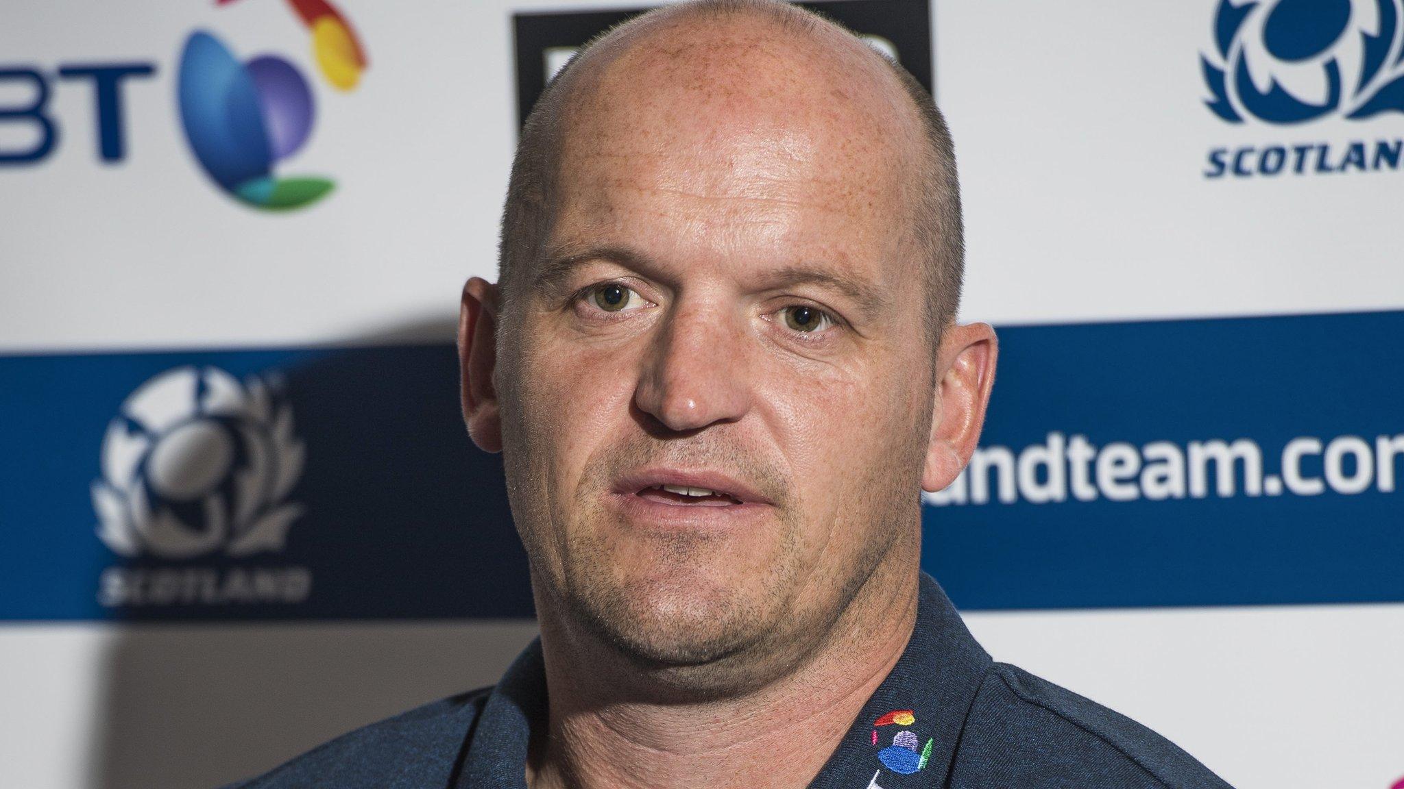 Scotland head coach Gregor Townsend