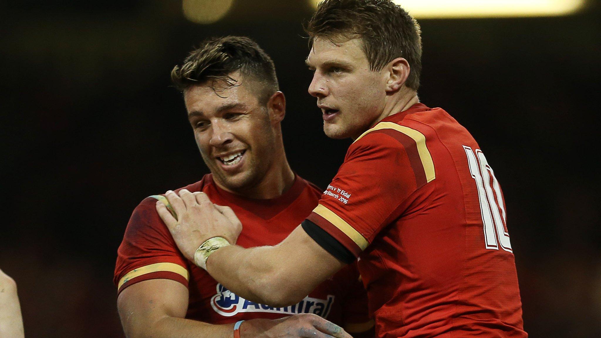 Rhys Webb and Dan Biggar