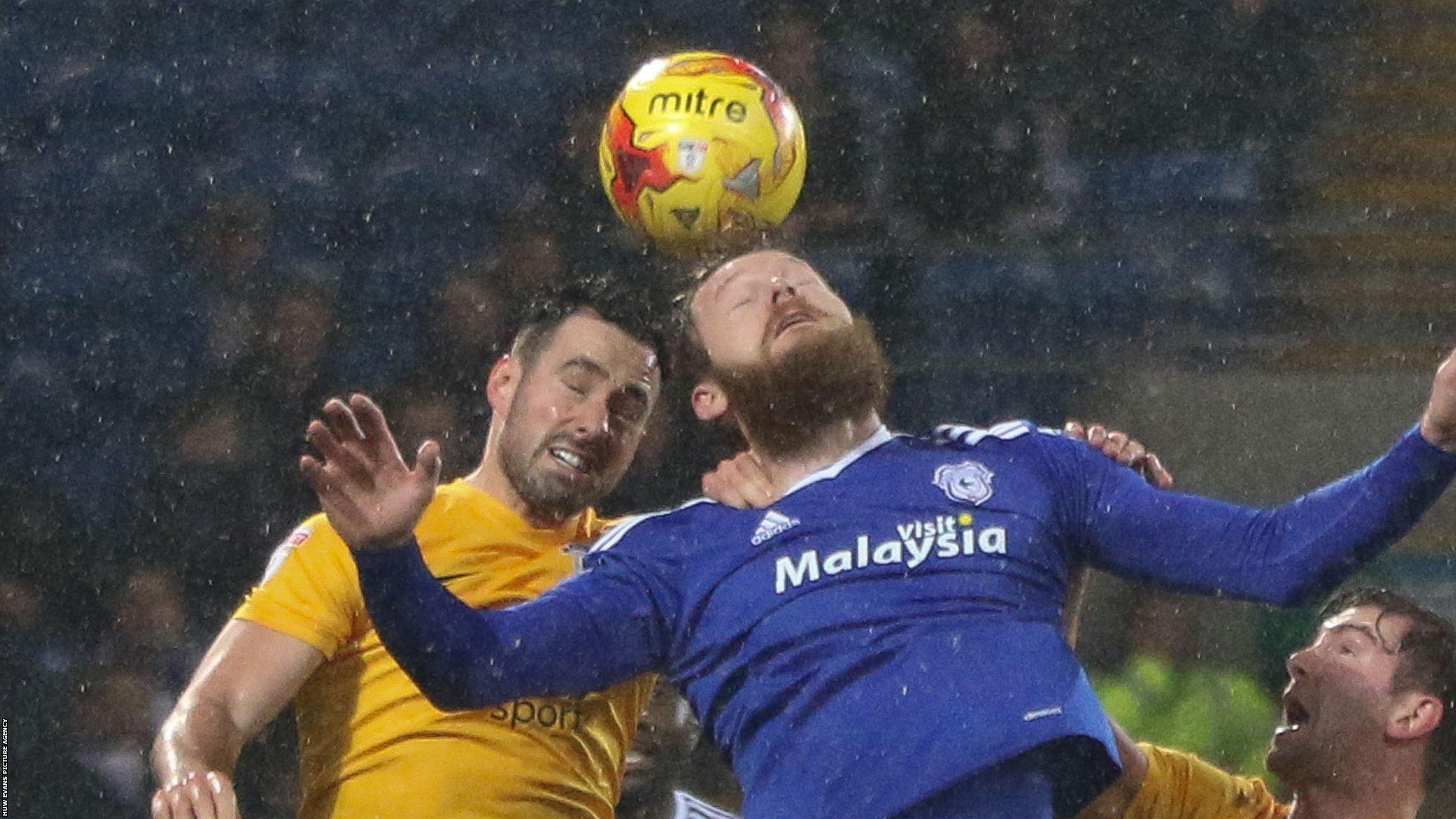 Cardiff v Preston action shot