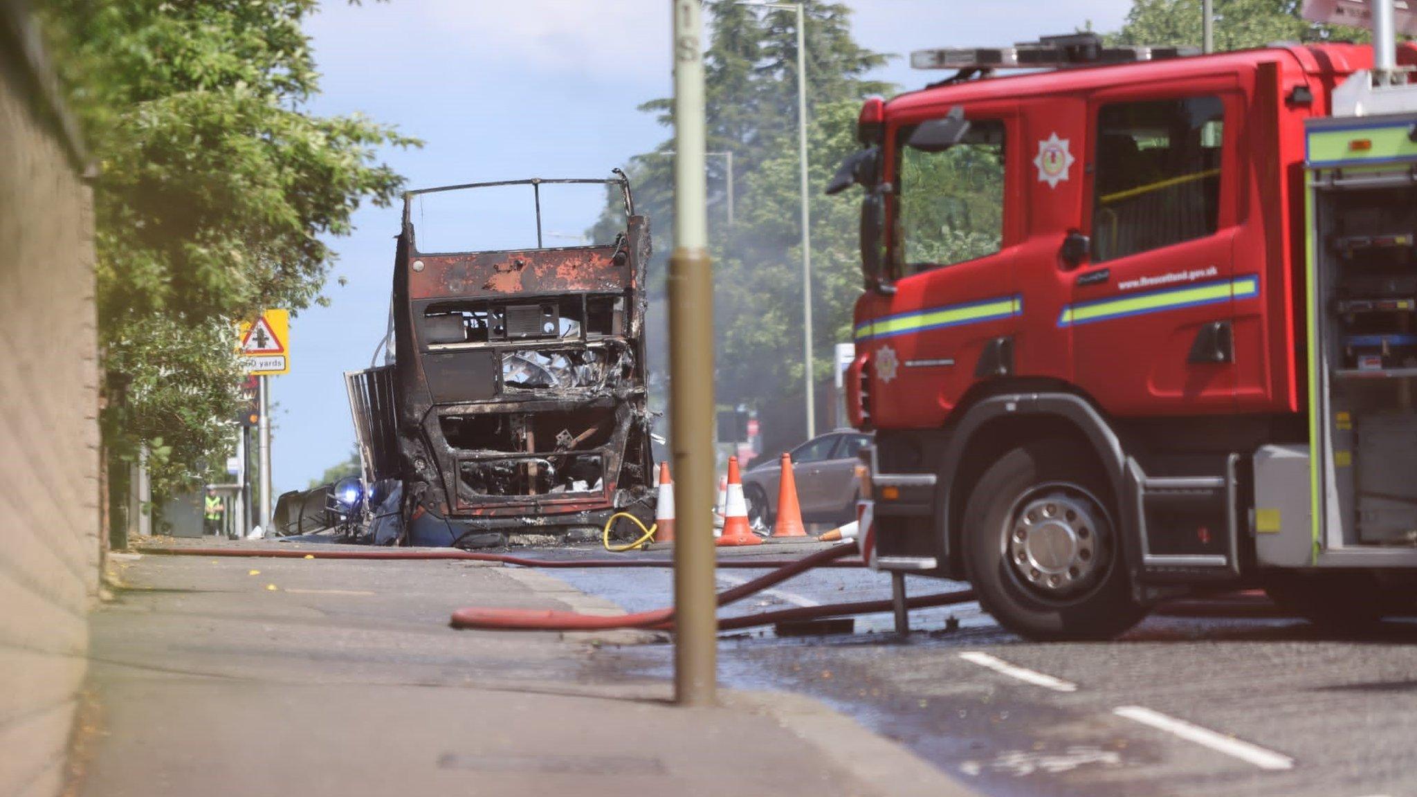 Dundee bus fire