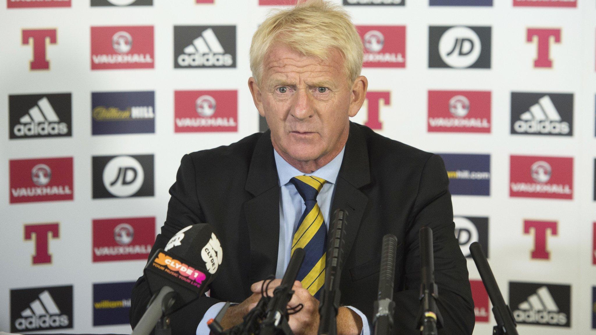 Scotland manager Gordon Strachan