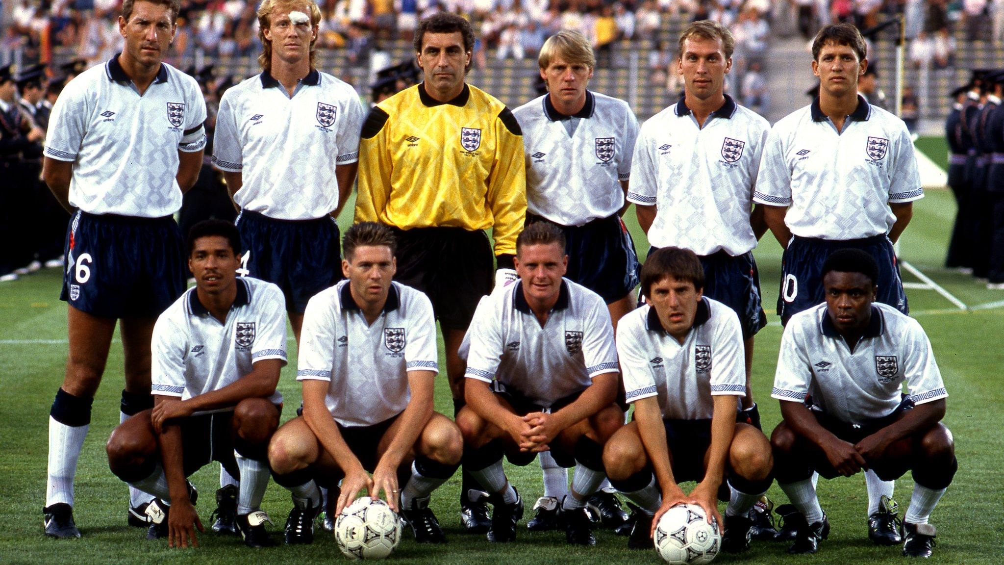 1990 World Cup England team