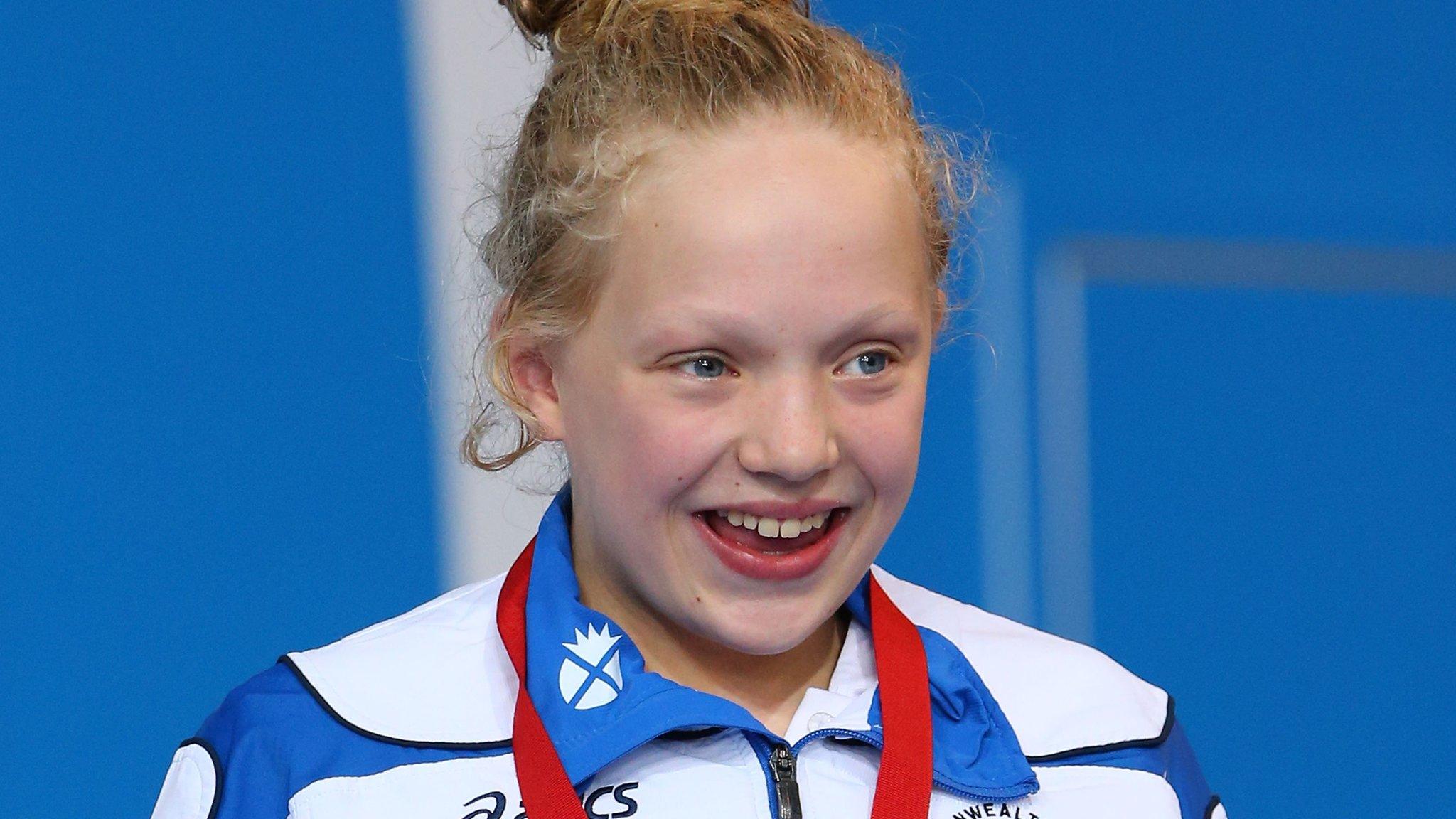 Scottish swimmer Erraid Davies