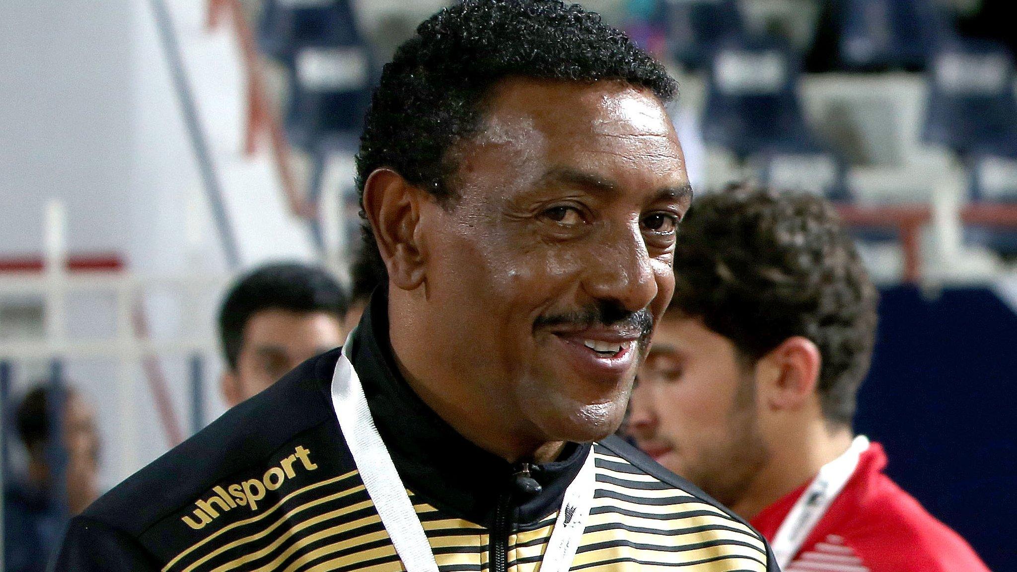 Ethiopian coach Abraham Mebratu