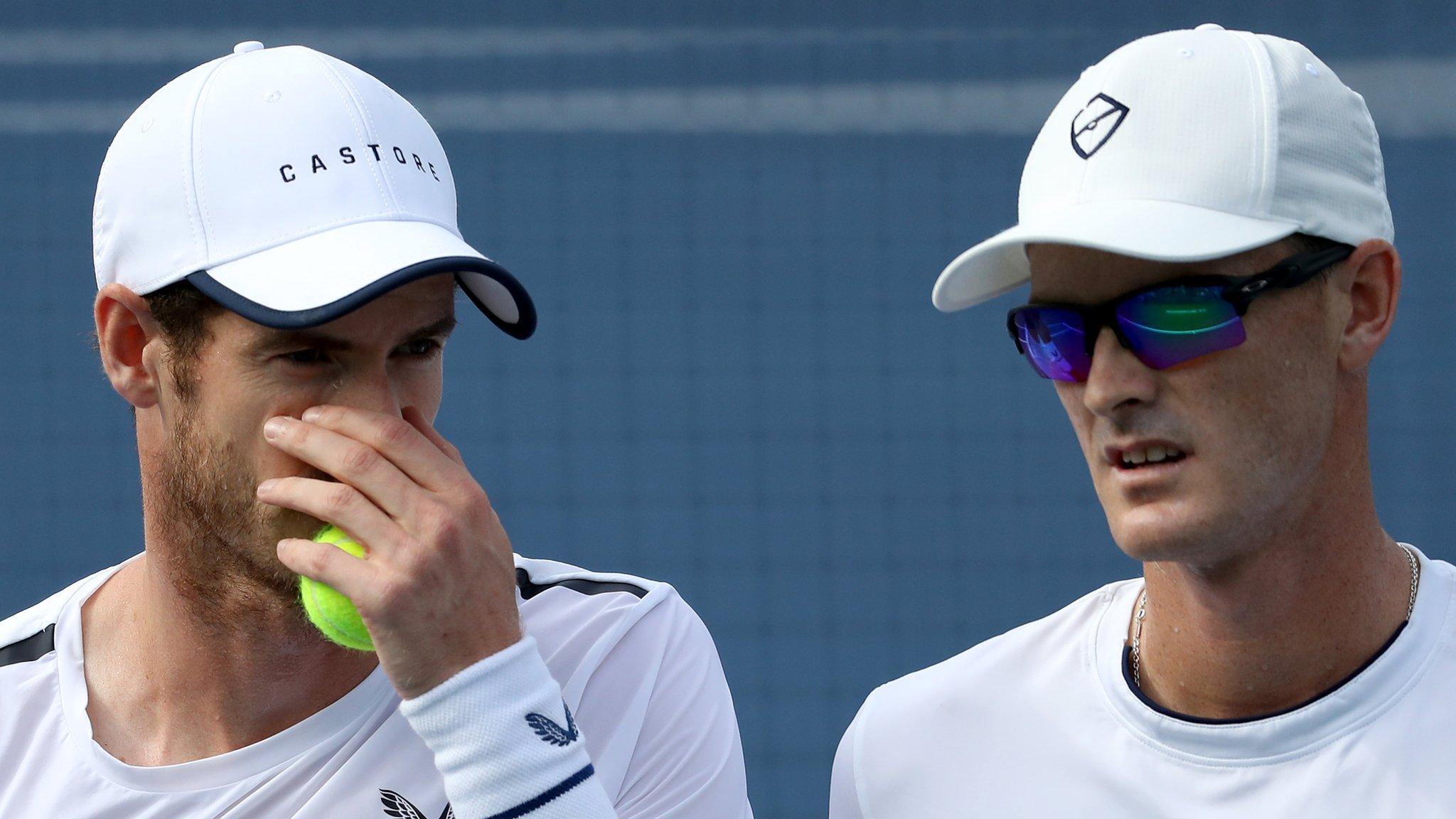 Brothers Andy and Jamie Murray