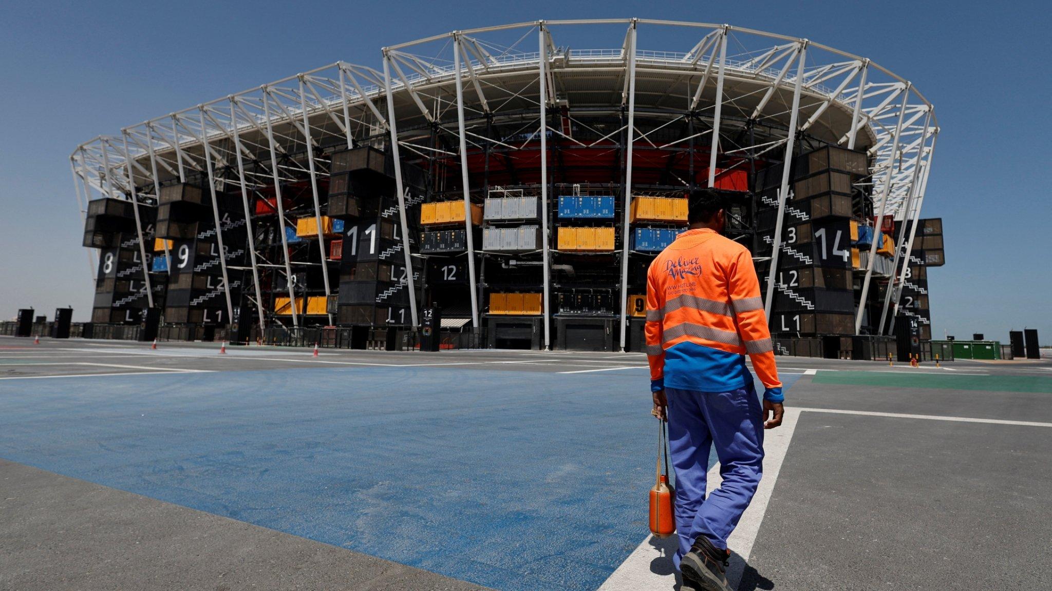 Stadium 974 in Qatar