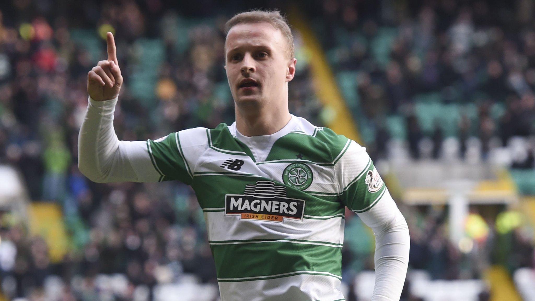 Celtic striker Leigh Griffiths