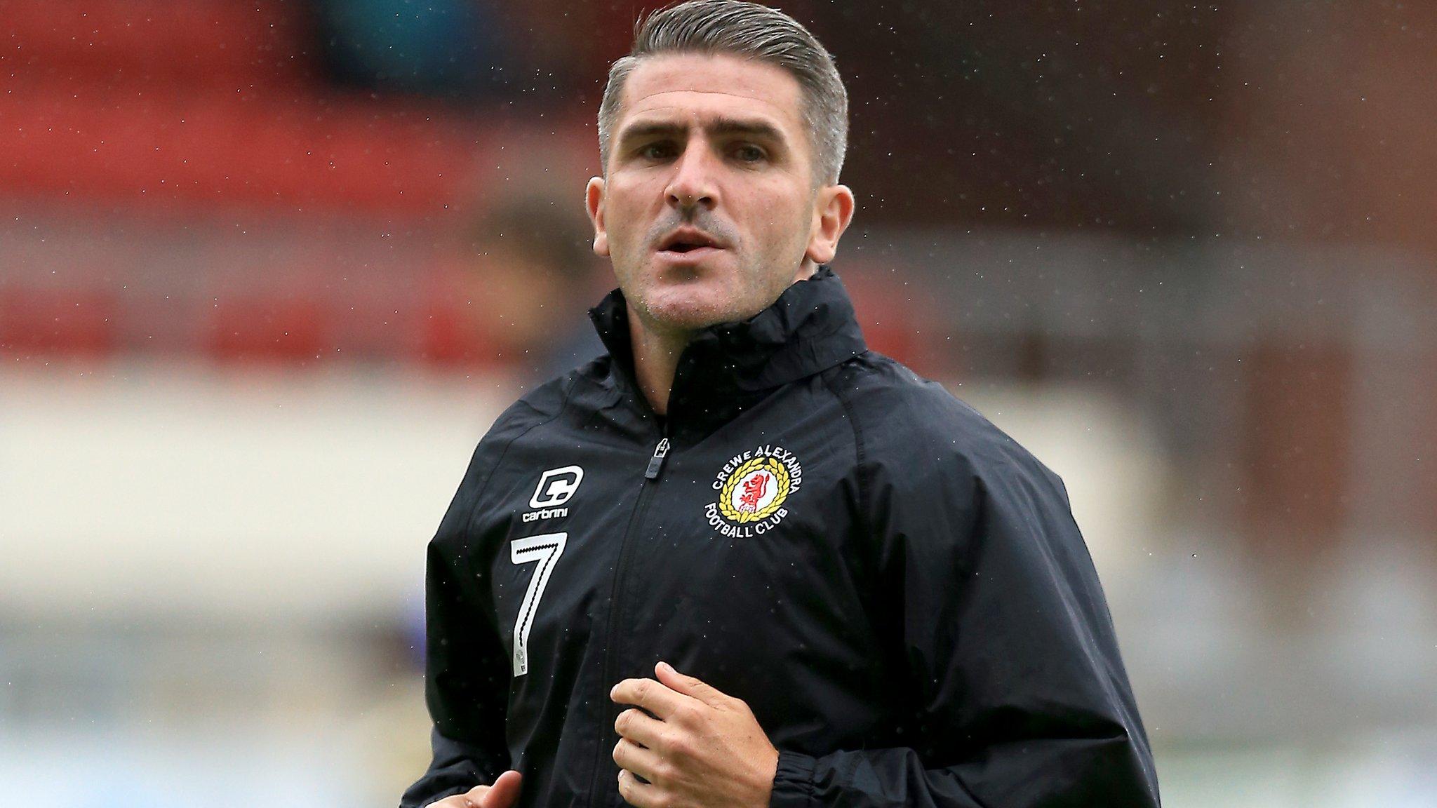 Crewe captain Ryan Lowe