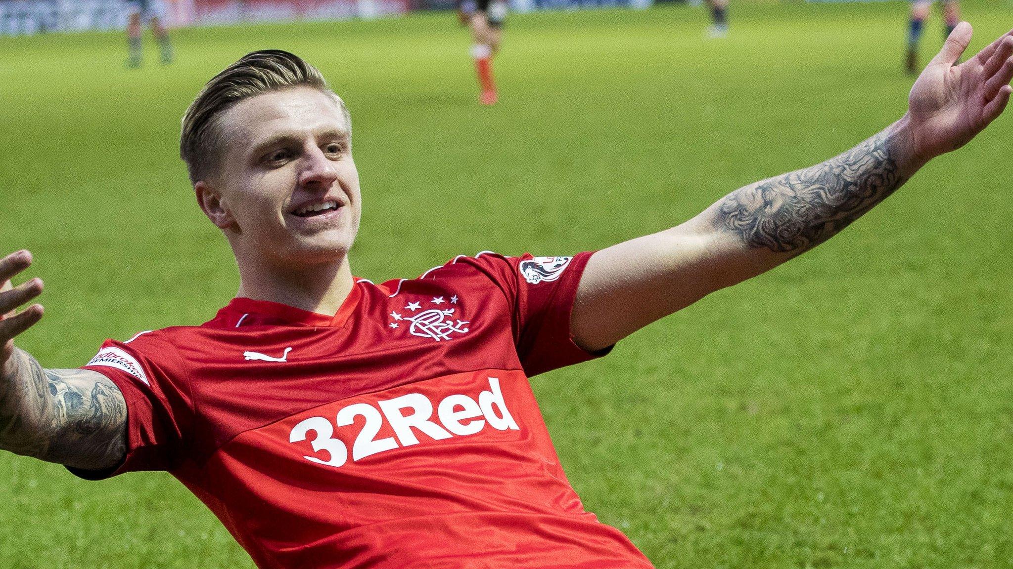 Jason Cummings scored his first goal for Rangers in the win over Ross County