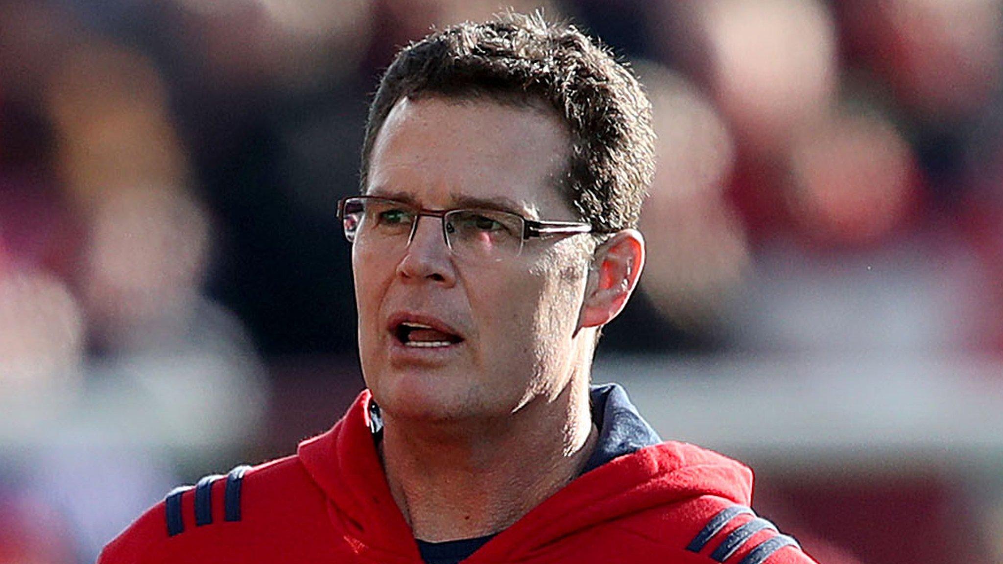 Munster's director of rugby Rassie Erasmus