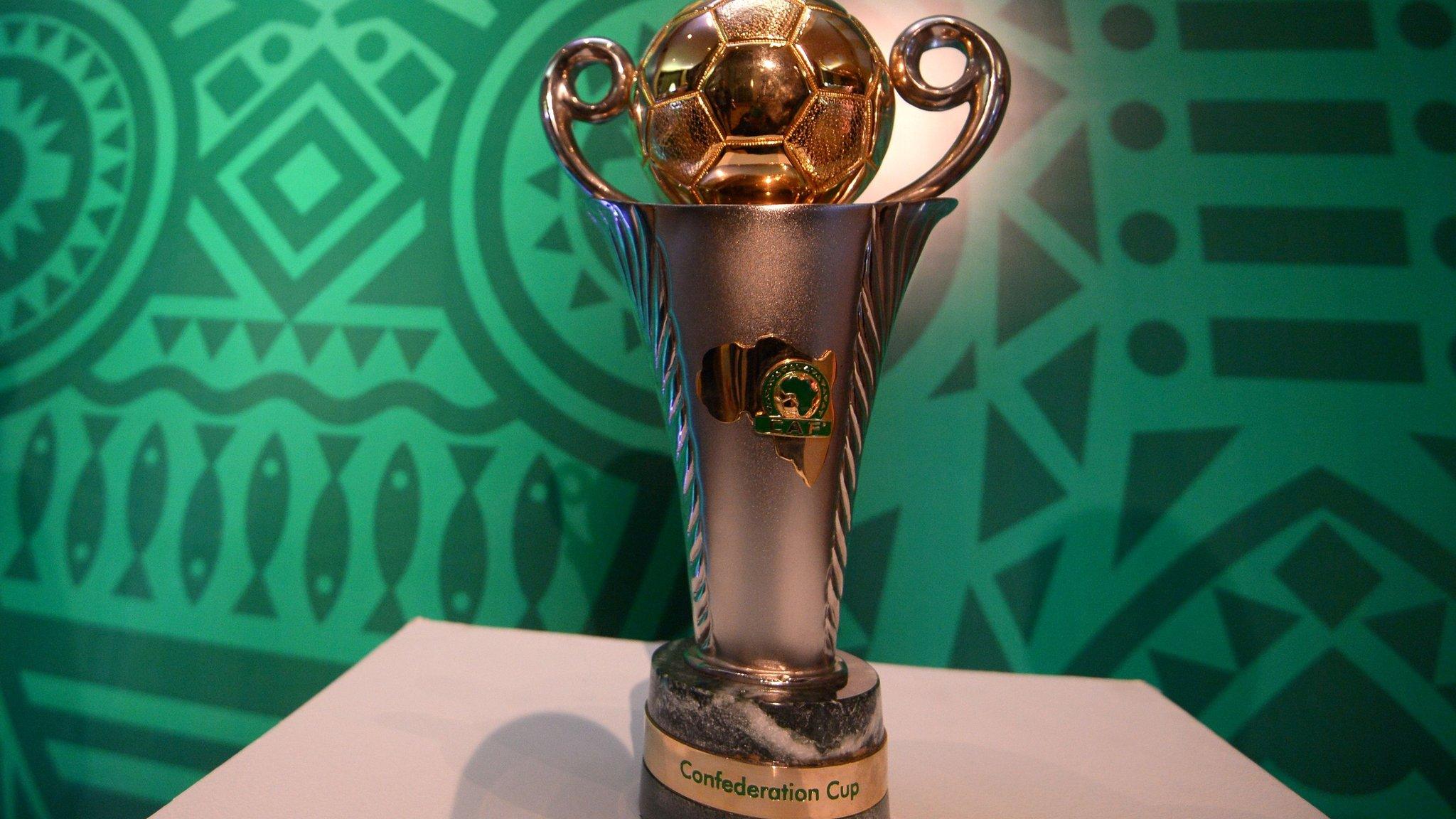 The Confederation Cup trophy