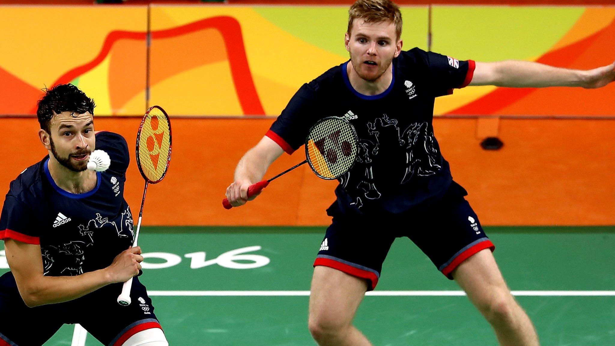 Chris Langridge and Marcus Ellis of Great Britain