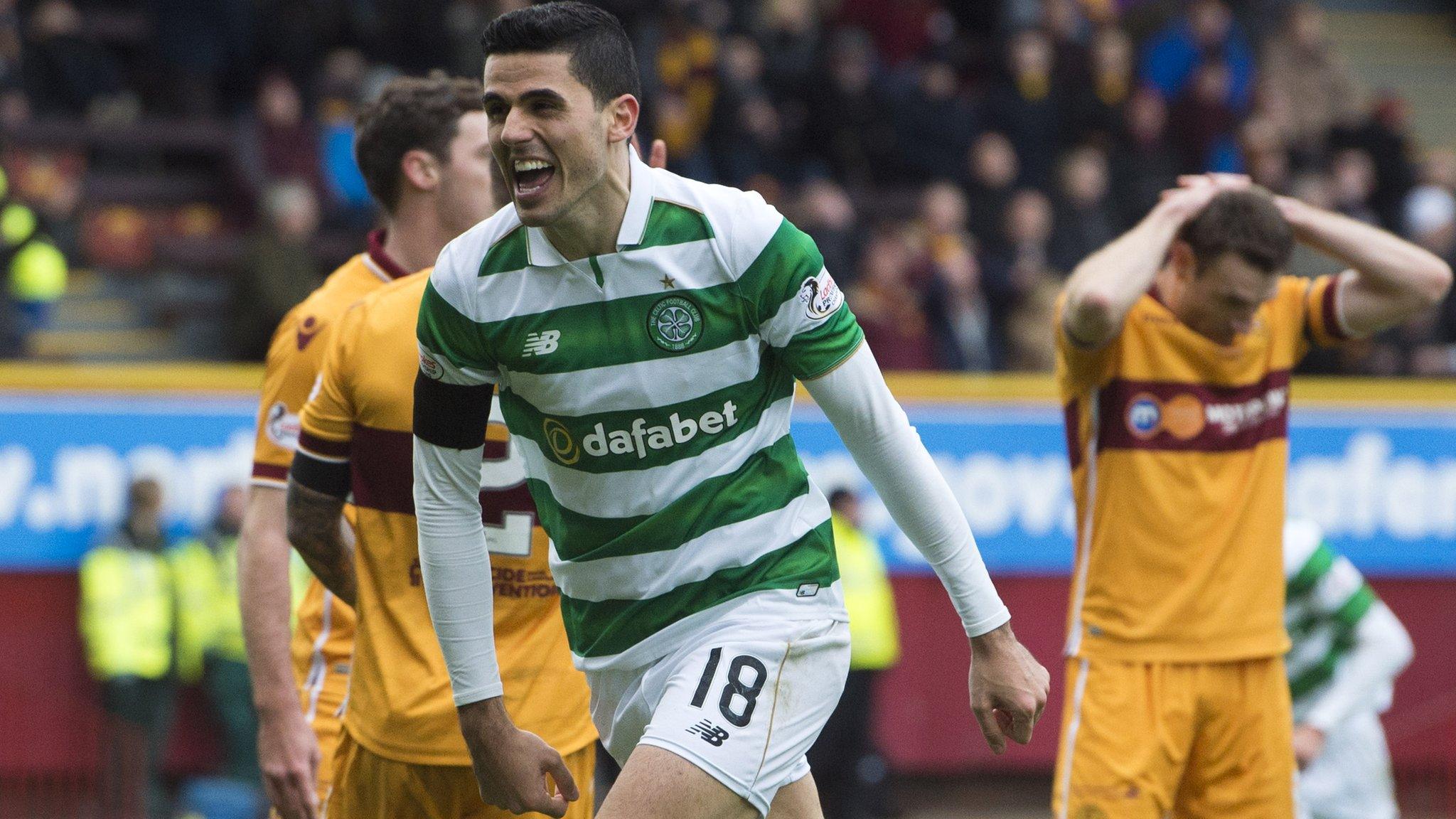 Tom Rogic celebrates