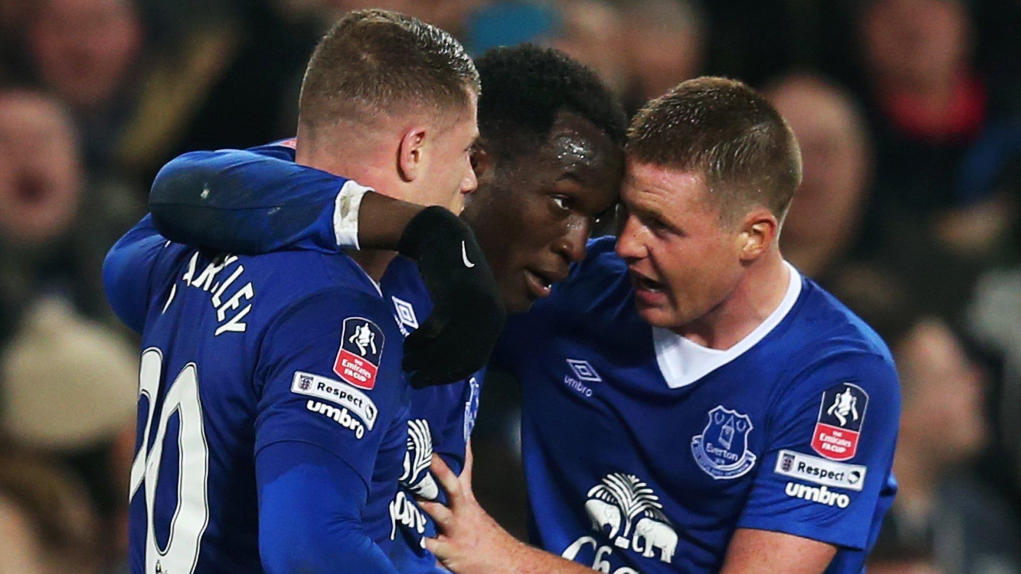 Everton celebrate