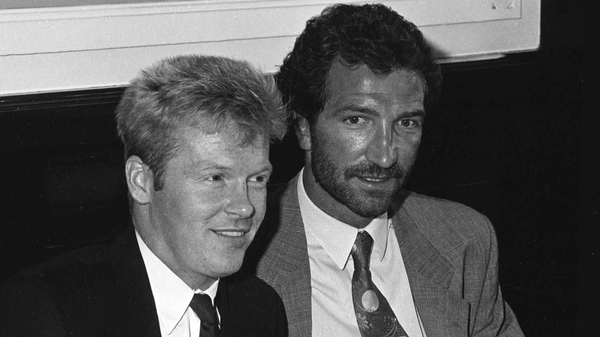 Mo Johnston and Graeme Souness