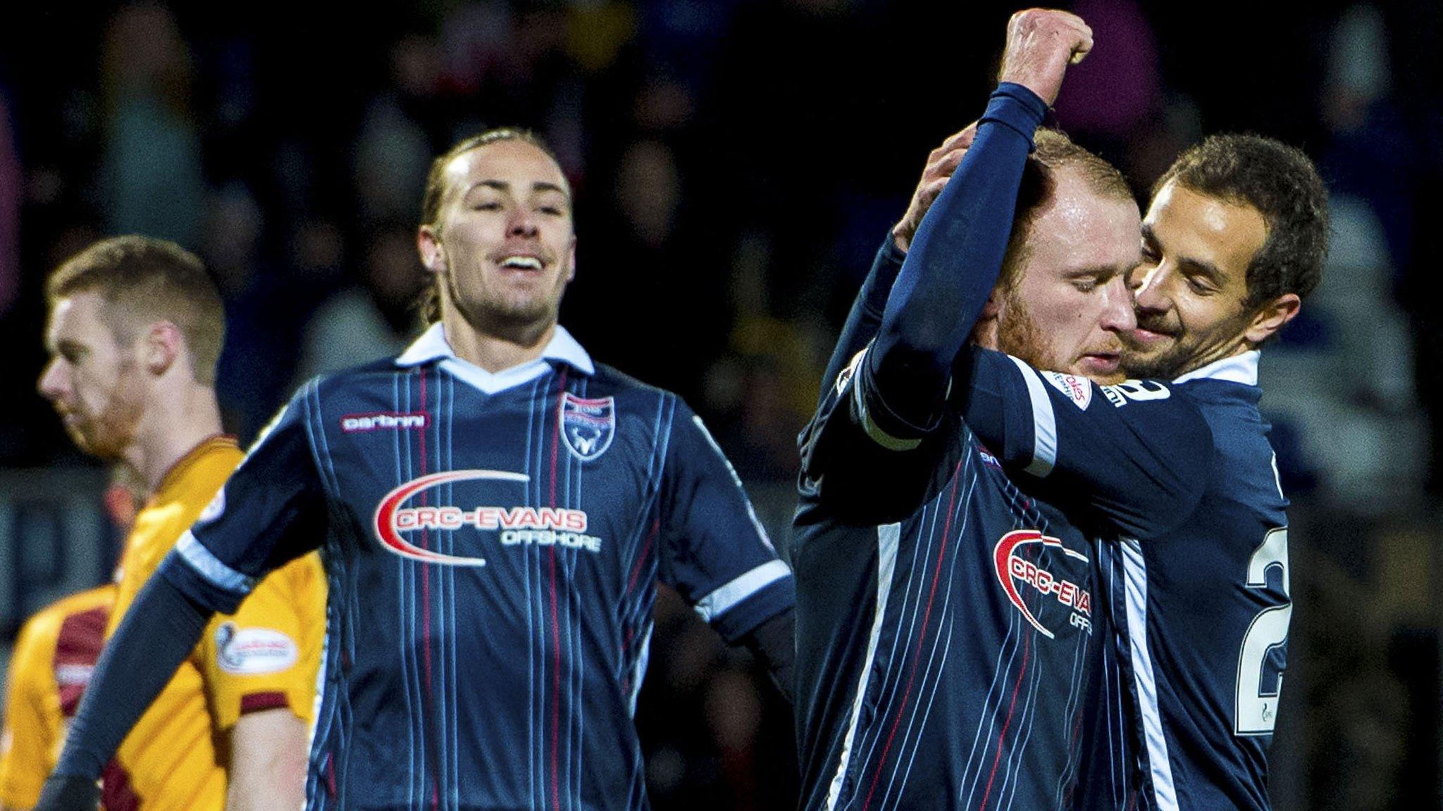 Ross County beat Motherwell 3-0